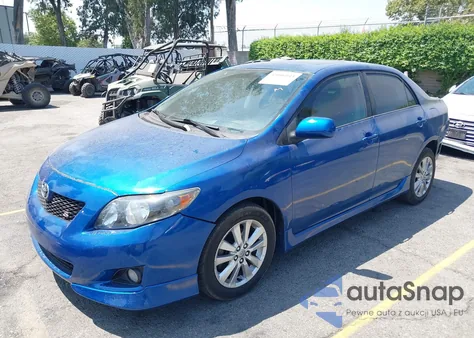 2009 Toyota Corolla S z USA, uszkodzony, nr VIN 1NXBU40E29Z010207